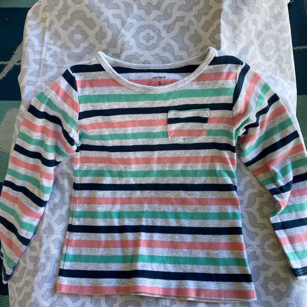 Carter’s Striped Long Sleeve Tee